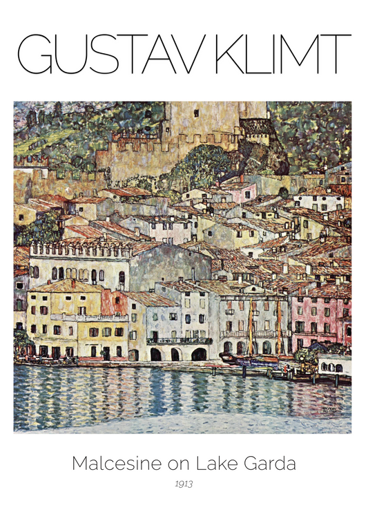 Gustav Klimt's Malcesine on Lake Garda