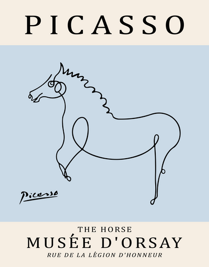 Picasso Horse Drawing (II)