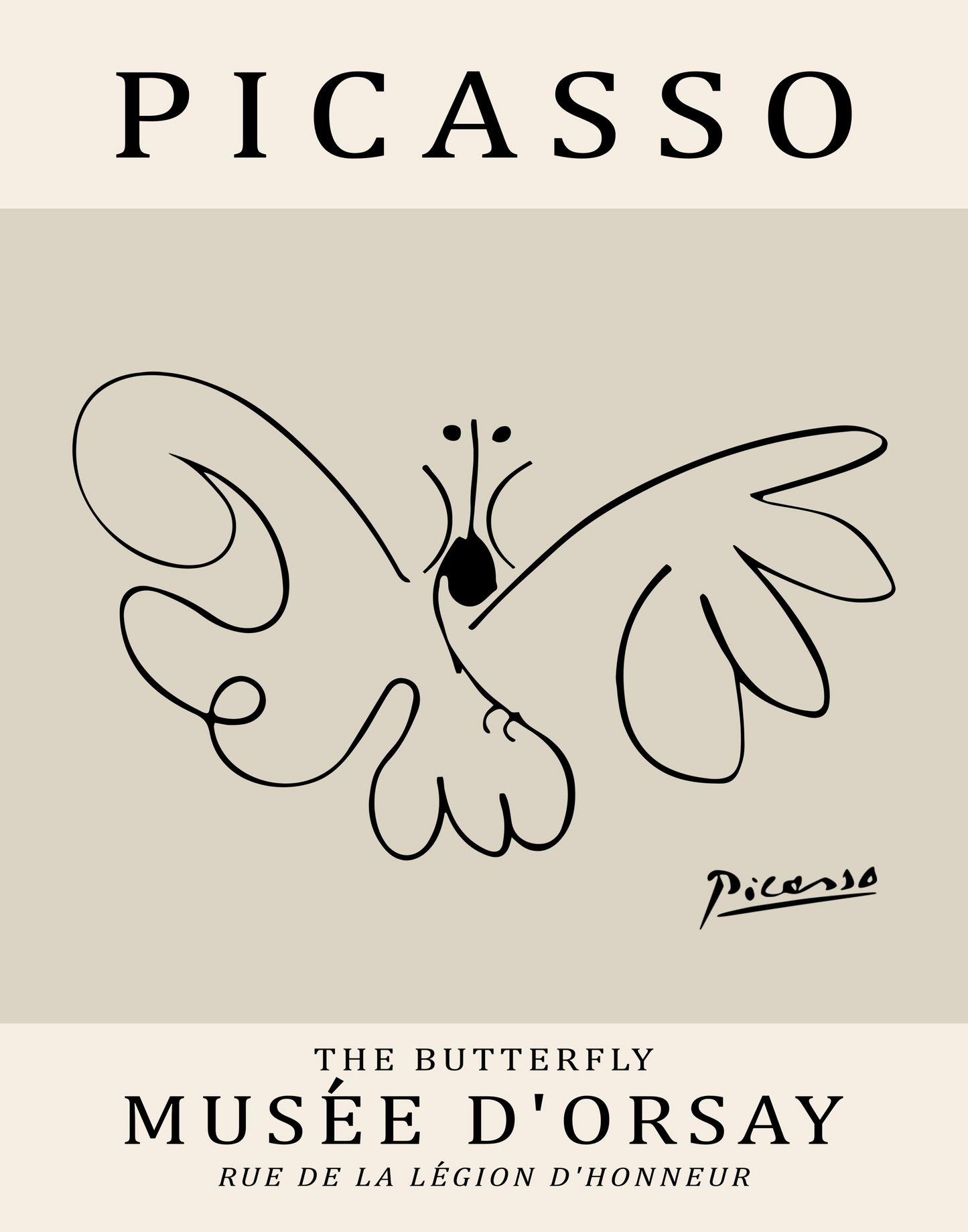 Picasso Butterfly
