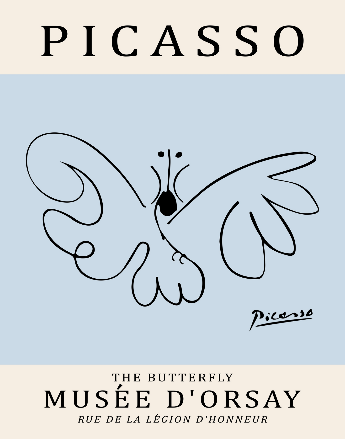 Picasso Butterfly