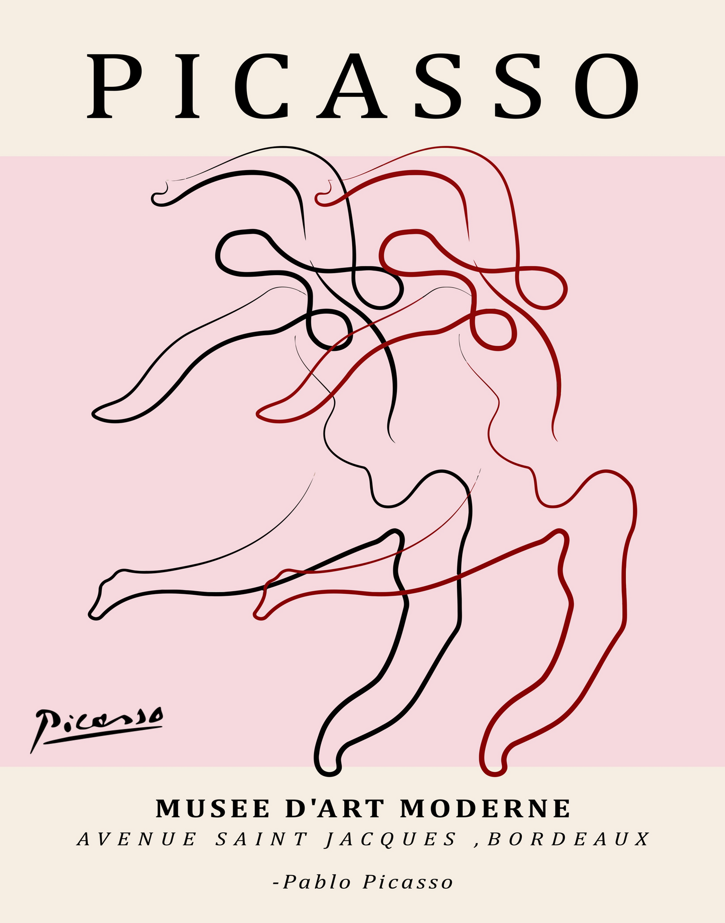 Picasso Dancers Print