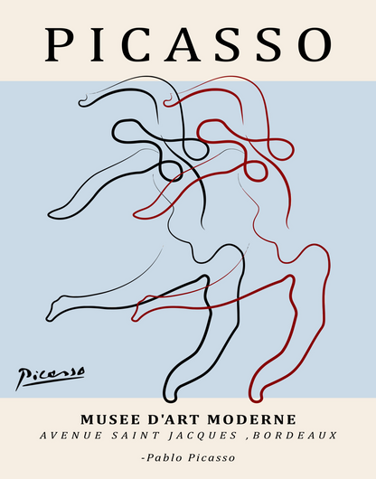Picasso Dancers Print