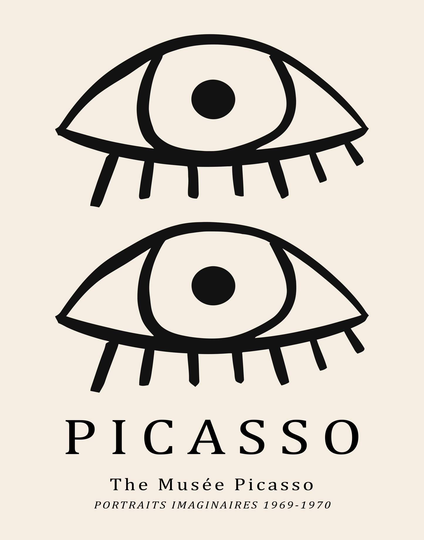 Picasso Eyes Sketch