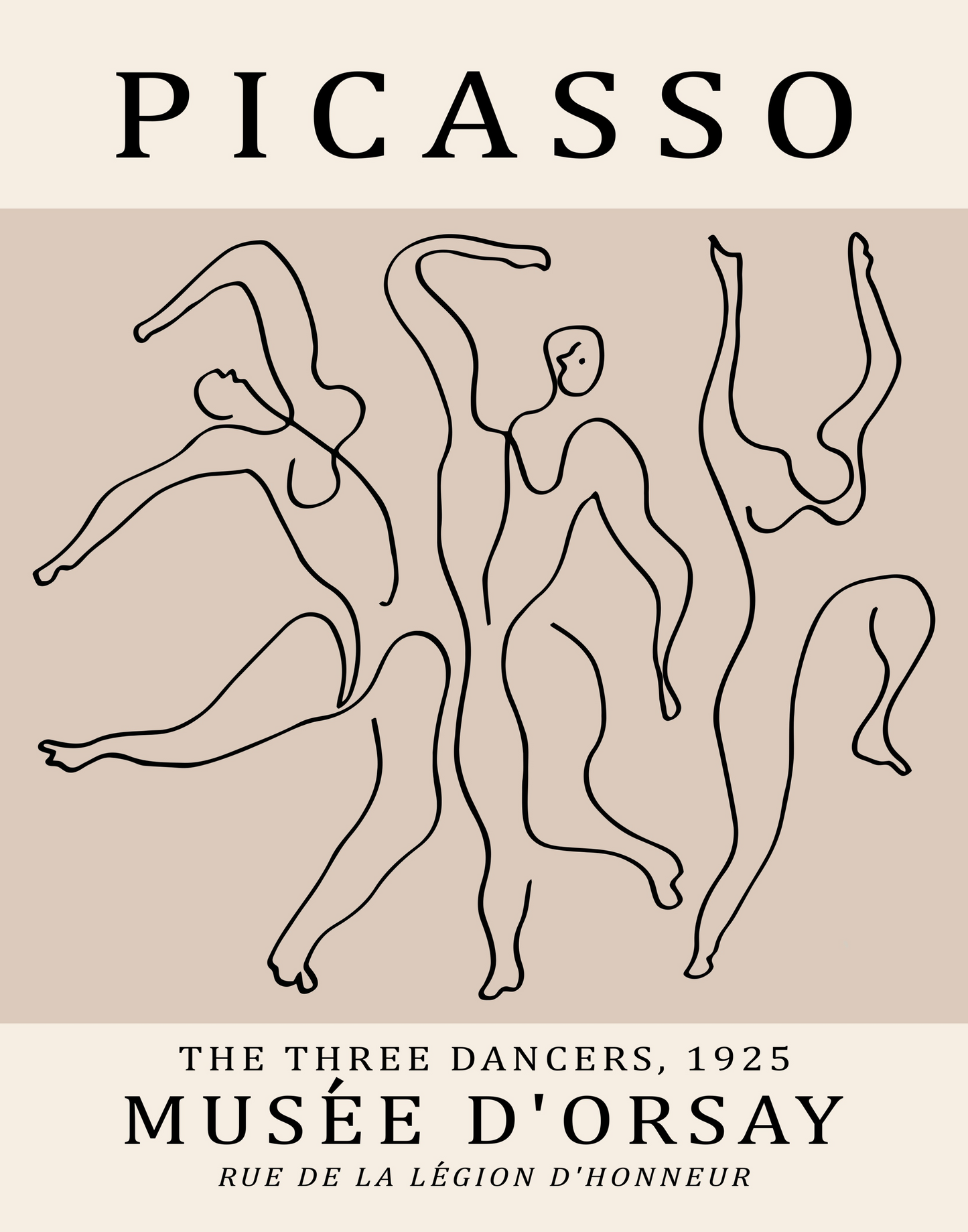 Picasso Dancers in Colour