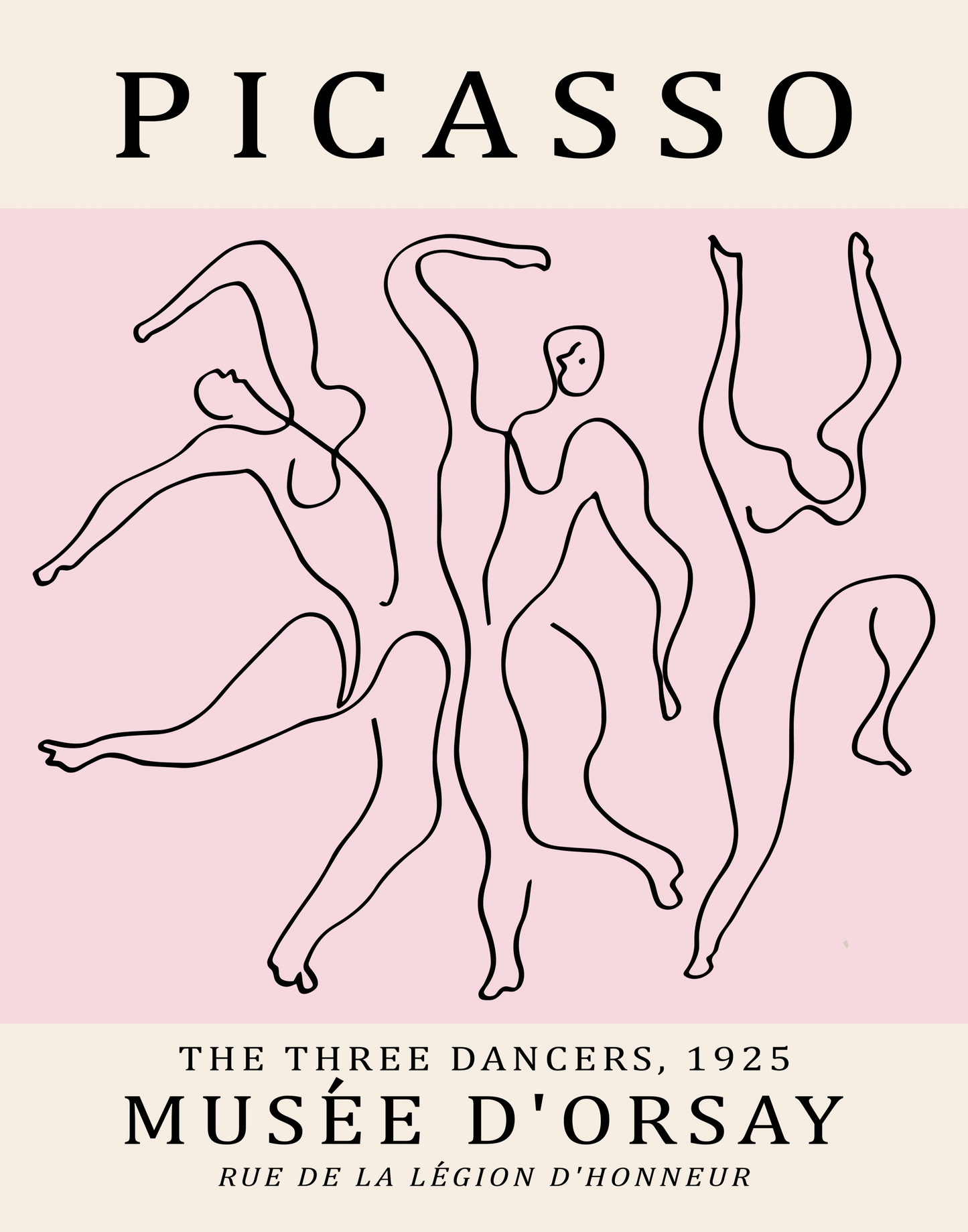 Picasso Dancers in Colour