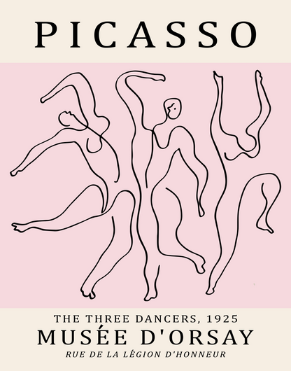 Picasso Dancers in Colour