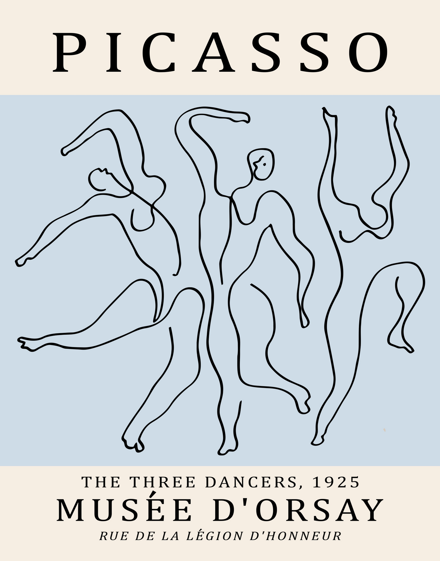 Picasso Dancers in Colour