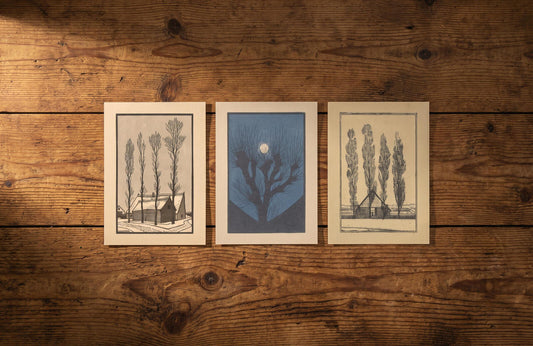A4 Art Print Set of 3 Julie De Graag - A4 Posters Collection