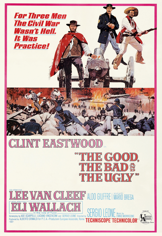 The Good, the Bad and the Ugly (1966) Movie Poster