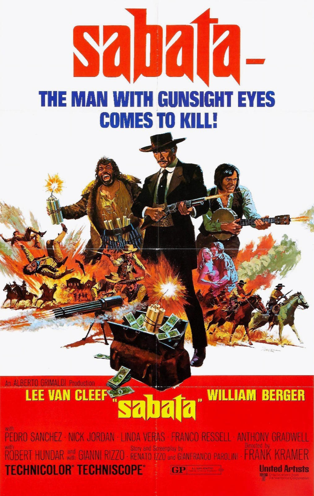 Sabata Print Western Poster