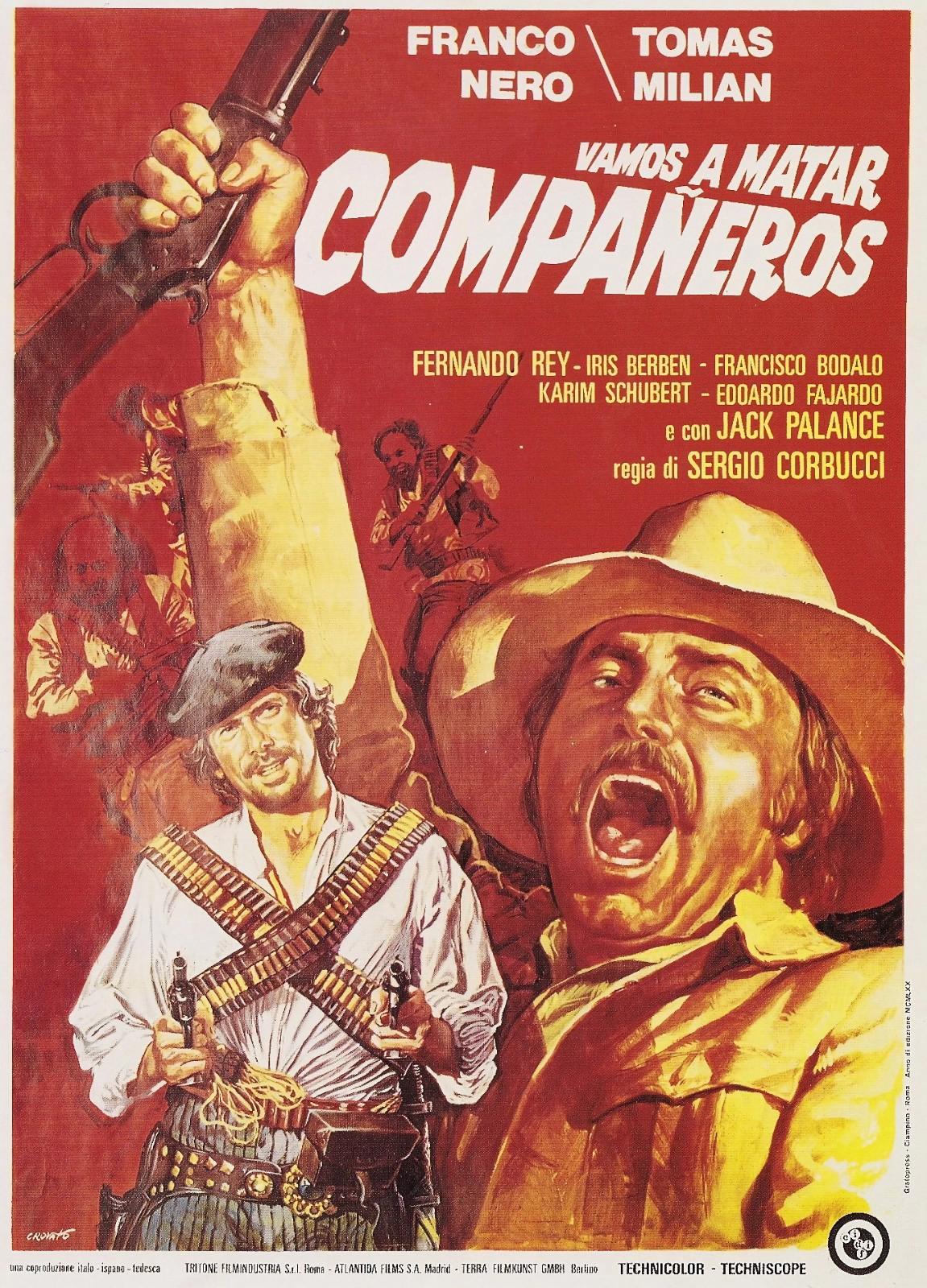Companeros Print Western Poster