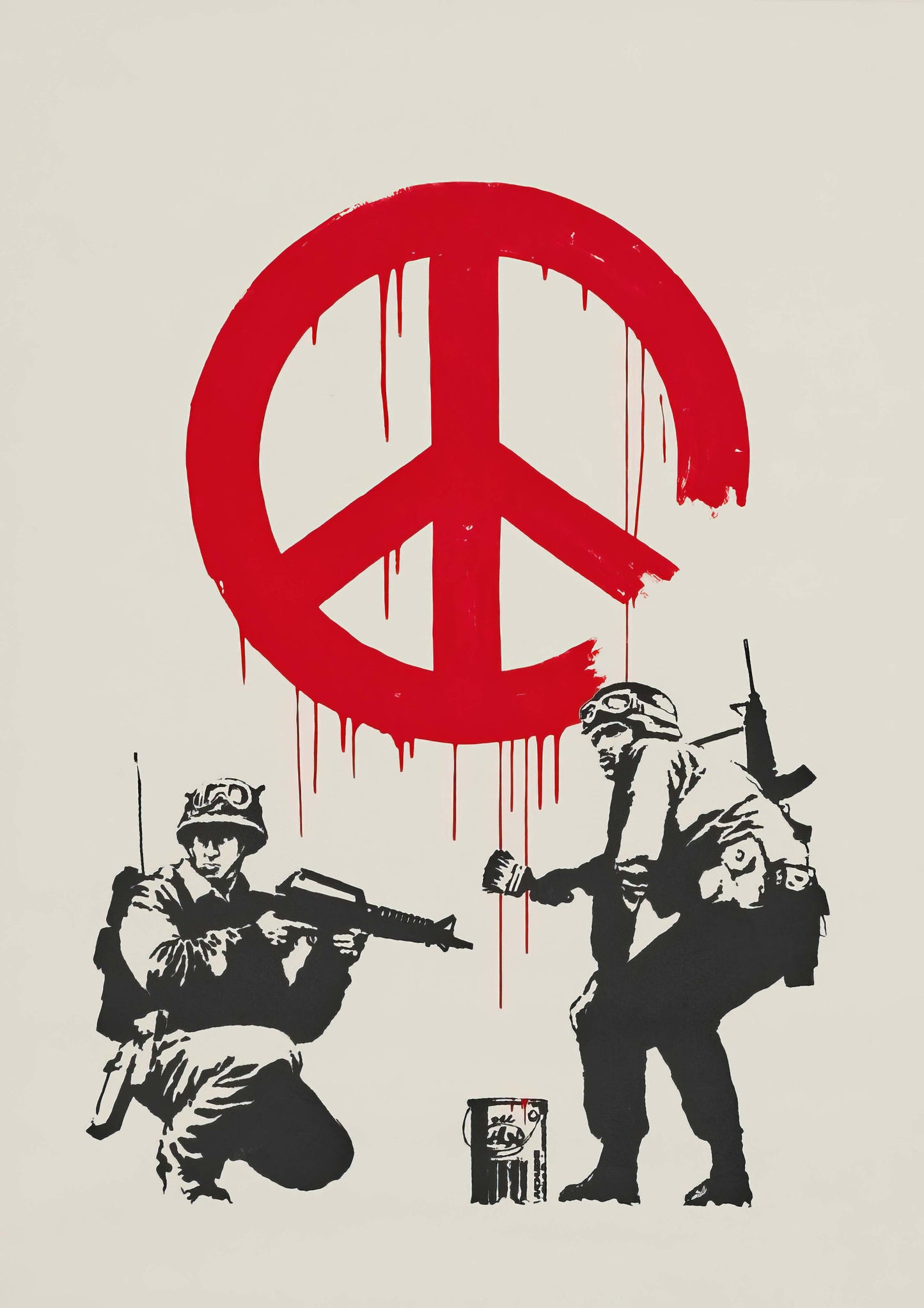Banksy CND Soldiers