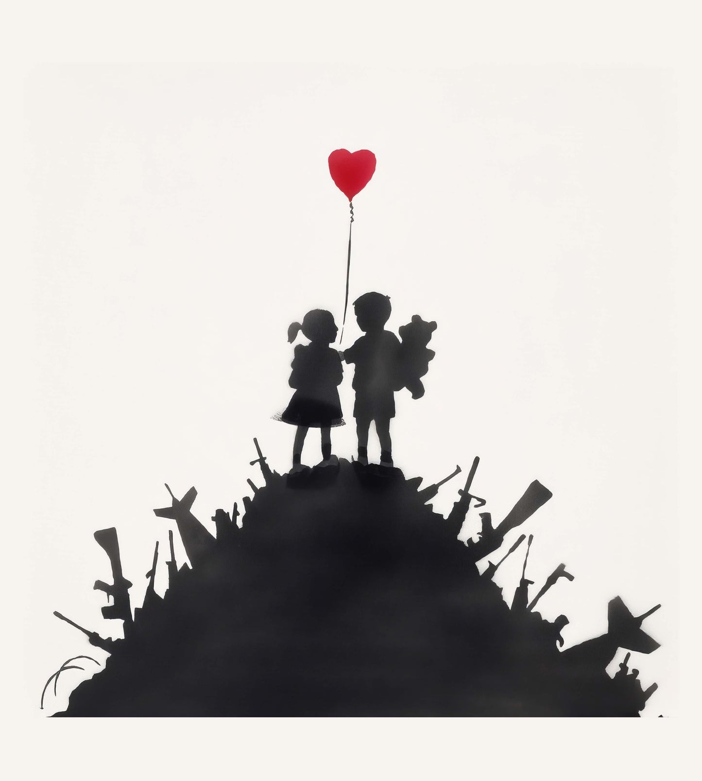 Banksy Children on Weapons Hill
