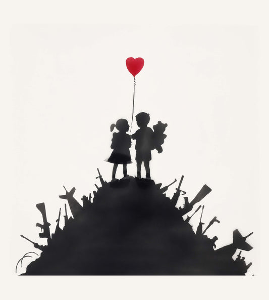 Banksy Children on Weapons Hill