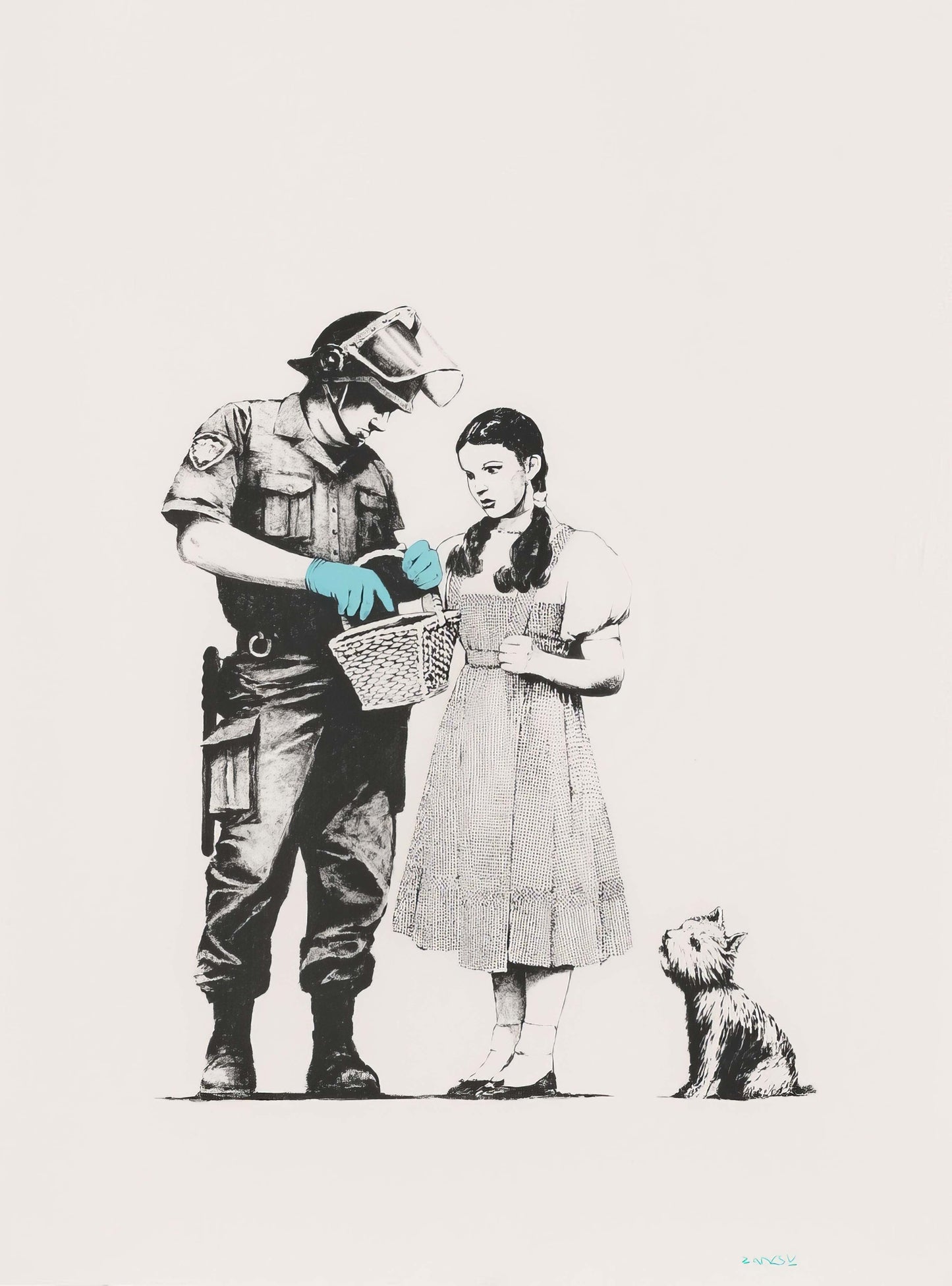 Banksy Dorothy Police Search