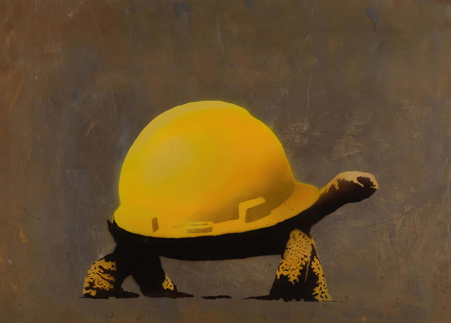 Banksy Tortoise Hard Hat Shell