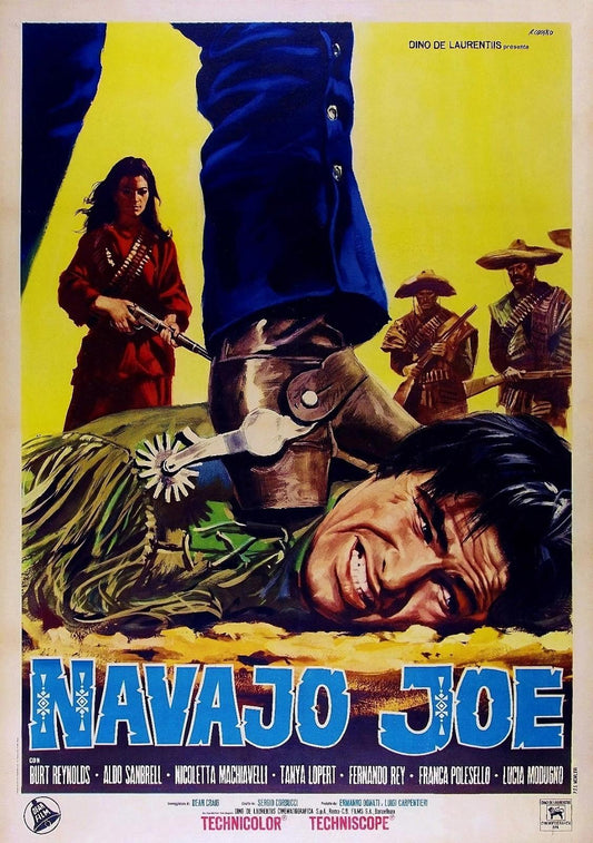 Navajo Joe Print Western Poster