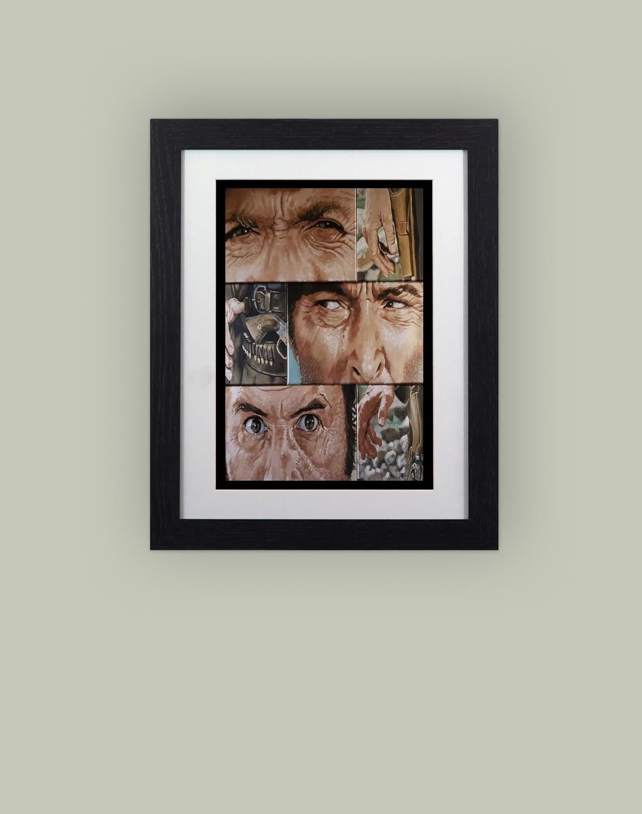 Framed Art Print The Good, The Bad and The Ugly Poster