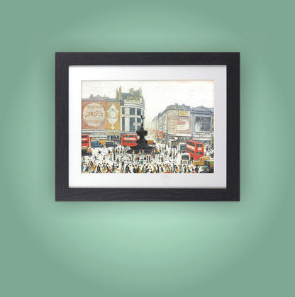 L.S. Lowry "Piccadilly Circus" Framed Print