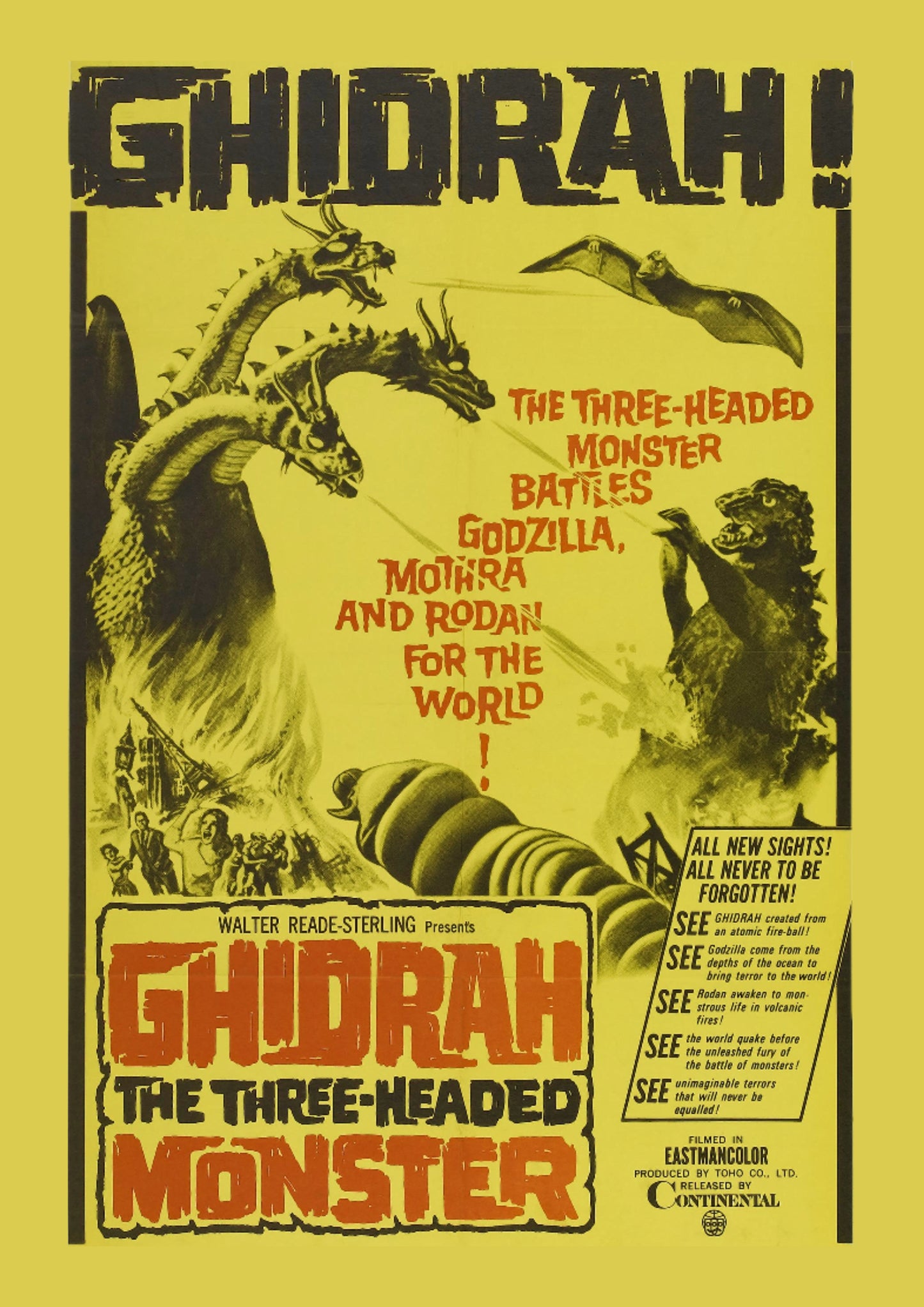 Ghidorah, The Three-Headed Monster