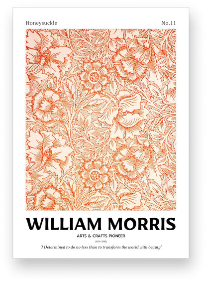 William Morris Honeysuckle Pattern