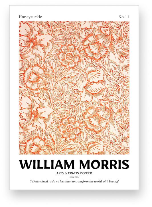 William Morris Honeysuckle Pattern
