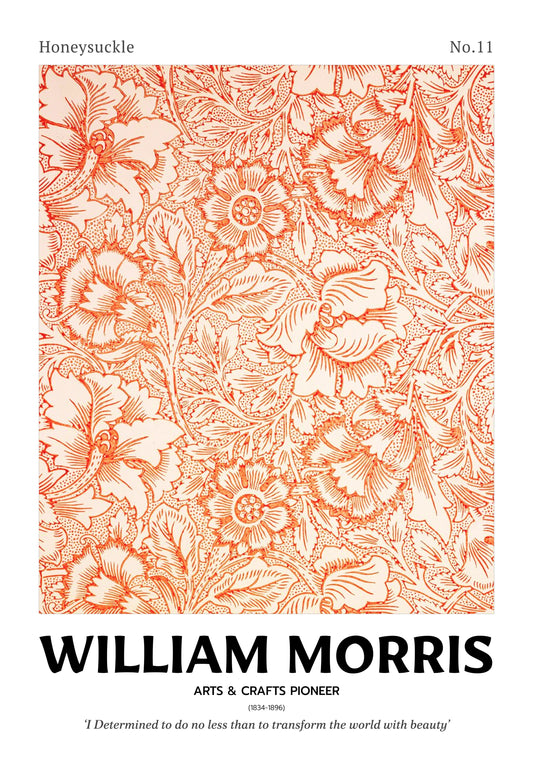 William Morris Honeysuckle Pattern
