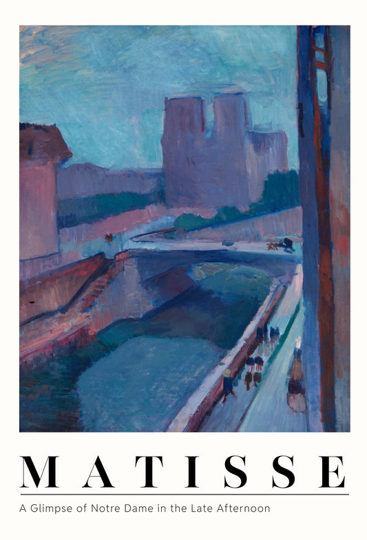 Matisse View of Notre Dame  Colourful Exhibition