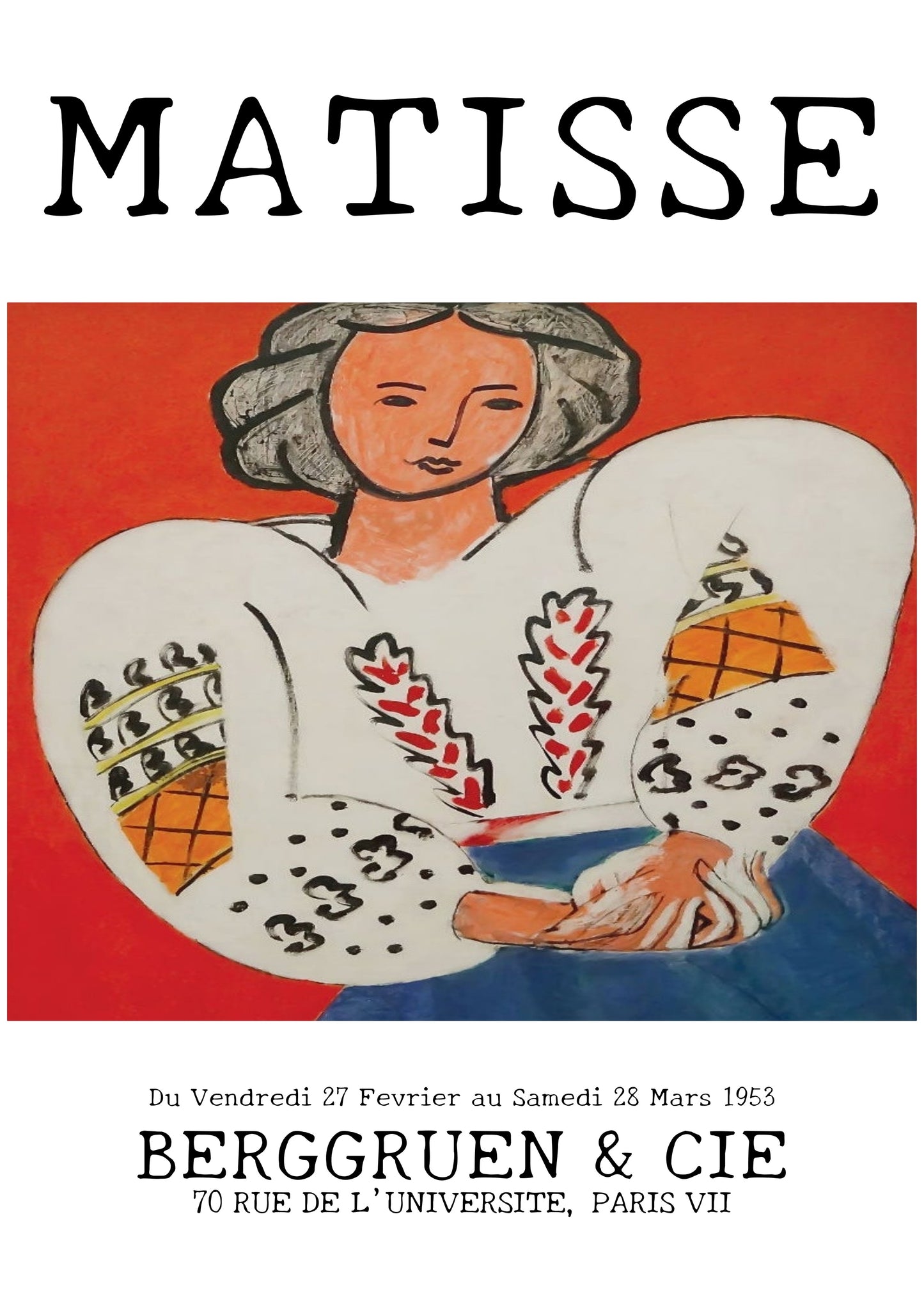 Matisse  La Blouse Roumaine