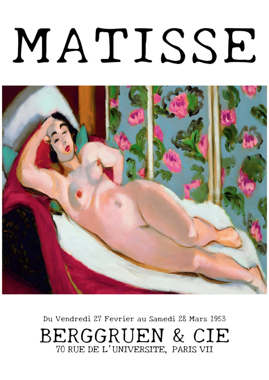 Matisse Nu à la chaise longue  Colourful Exhibition