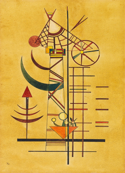 Mechanical Composition, Wassily Kandinsky