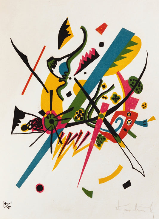 Radiant Energy Sketch, Wassily Kandinsky