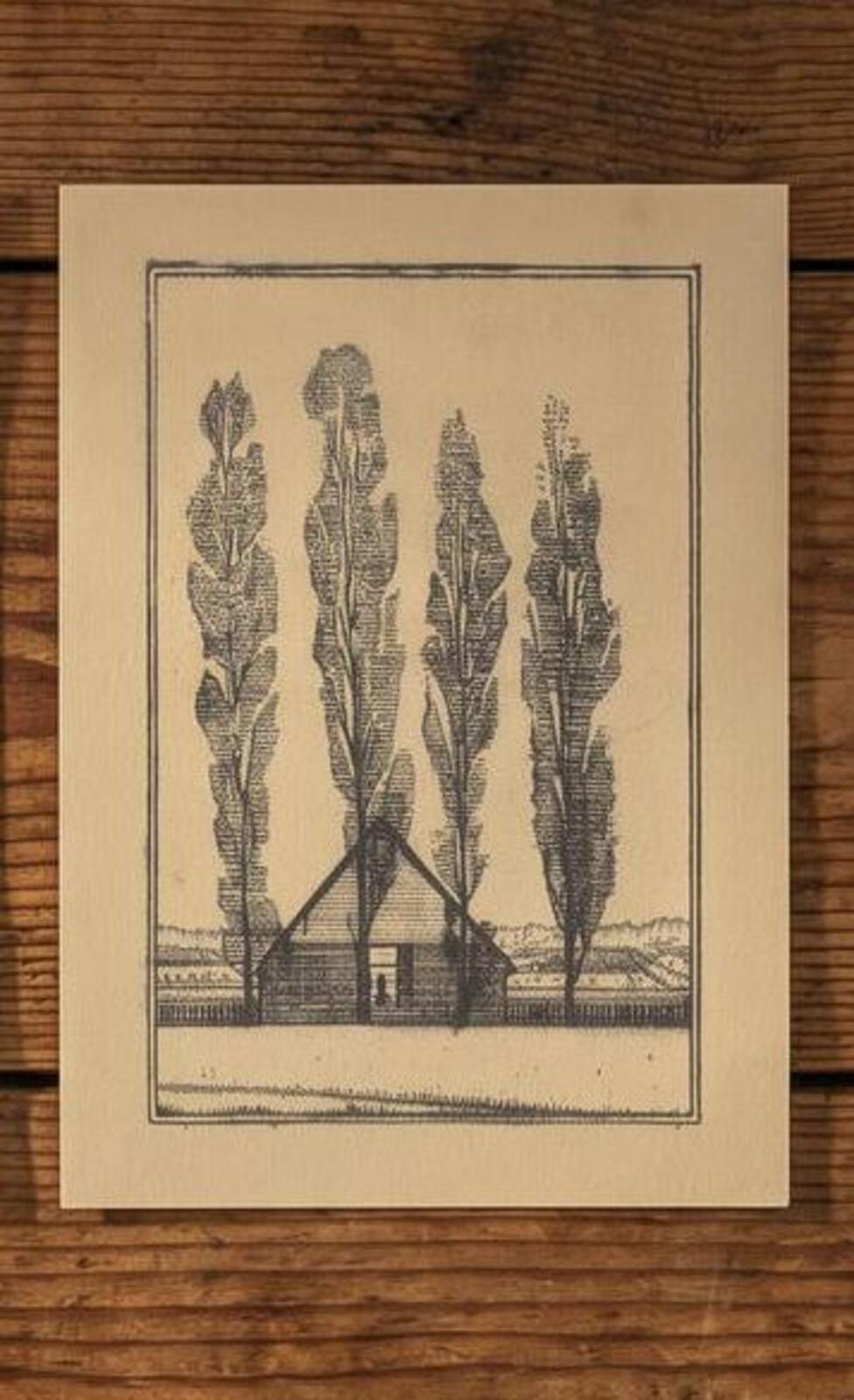 A4 Art Print Set of 3 Julie De Graag - A4 Posters Collection