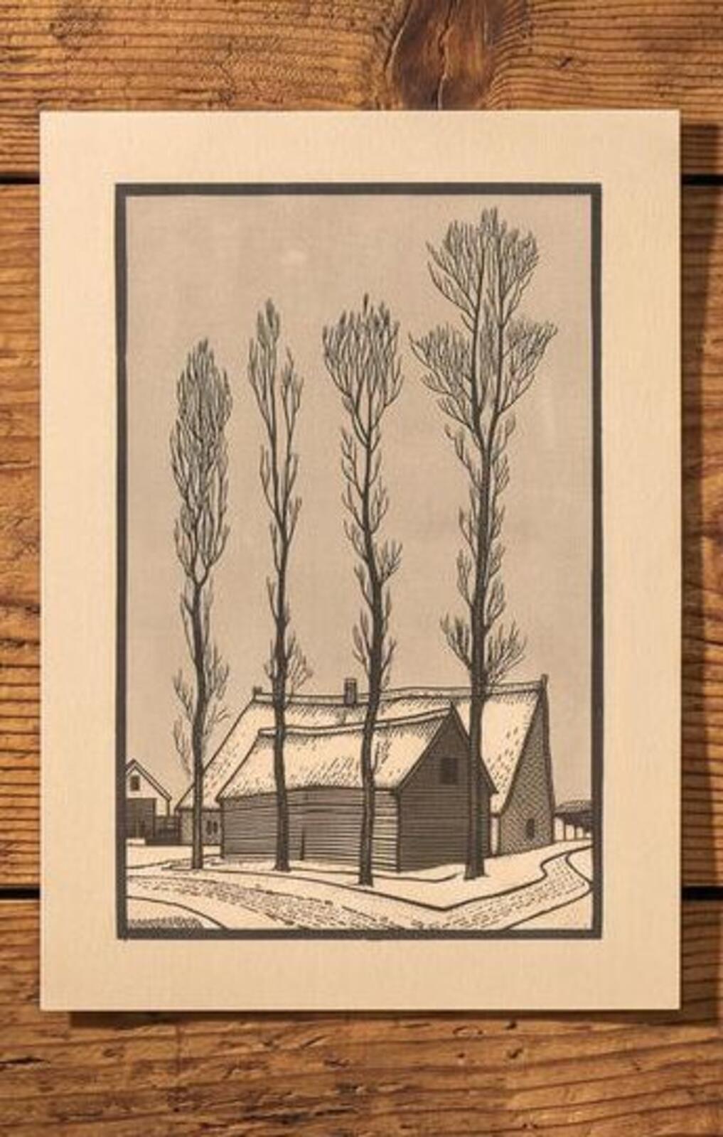 A4 Art Print Set of 3 Julie De Graag - A4 Posters Collection