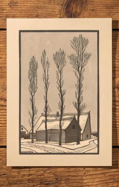 A4 Art Print Set of 3 Julie De Graag - A4 Posters Collection
