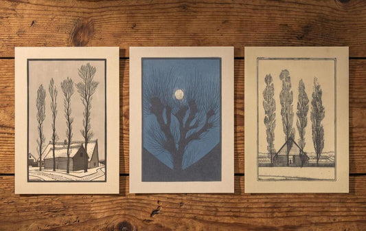 A4 Art Print Set of 3 Julie De Graag - A4 Posters Collection