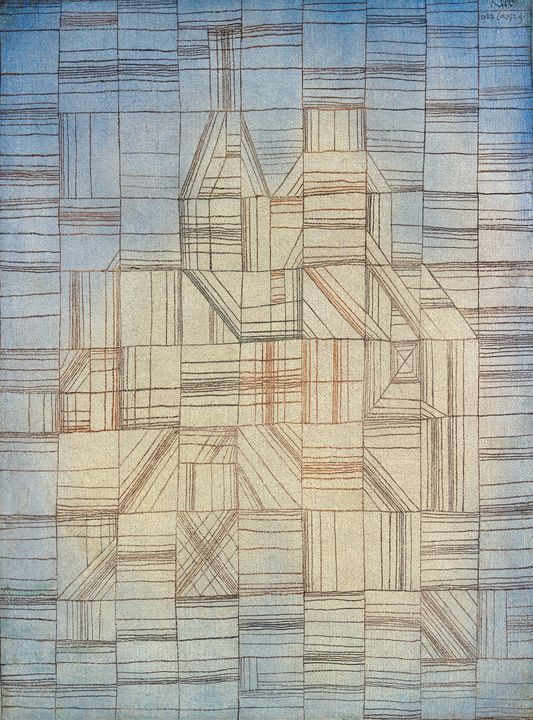 Paul Klee Abstract Art Print – Variations (Progressive Motif) 1927