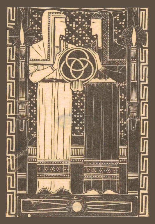 The Priests – Vintage Black & White Illustration