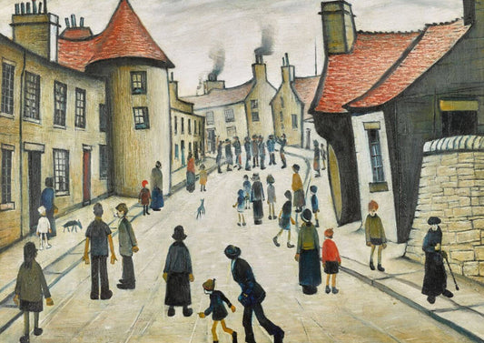 The Street Musicians by L.S. Lowry