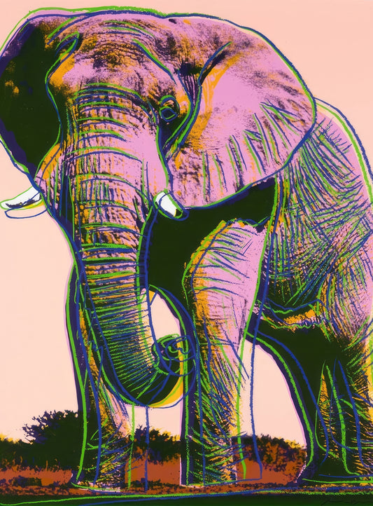 Elephant by Andy Warhol