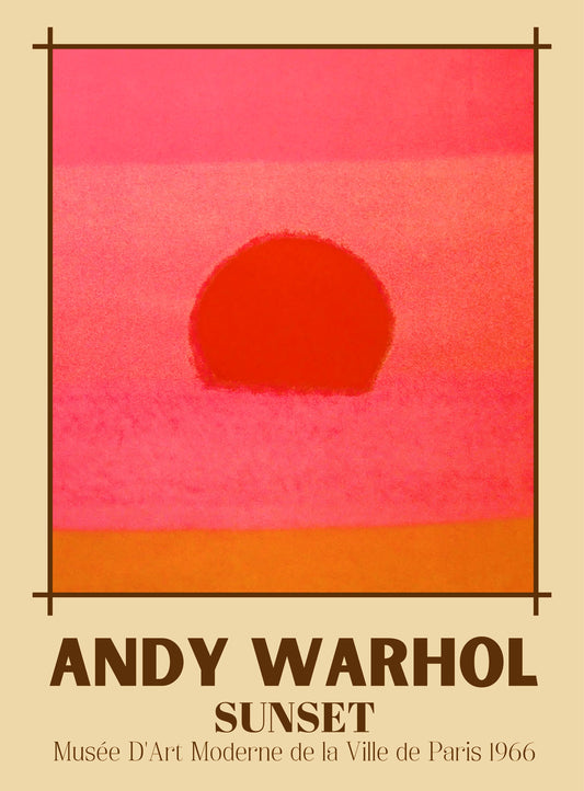 Sunset by Andy Warhol